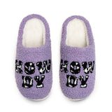 howdy purple slippers