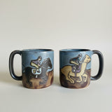 Caneca de grés Cavalos de Corrida (473 ml)