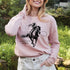 Hold Your Horses Sweatshirt (Pink)