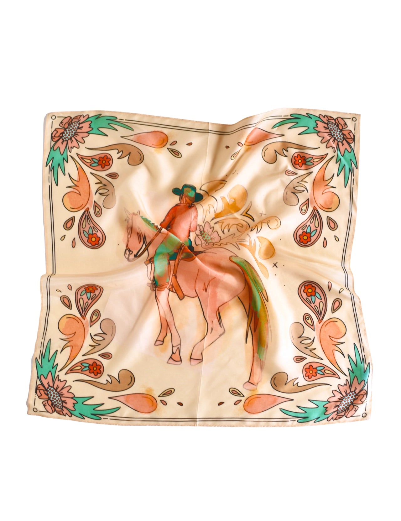 Summer Ride Silk Scarf