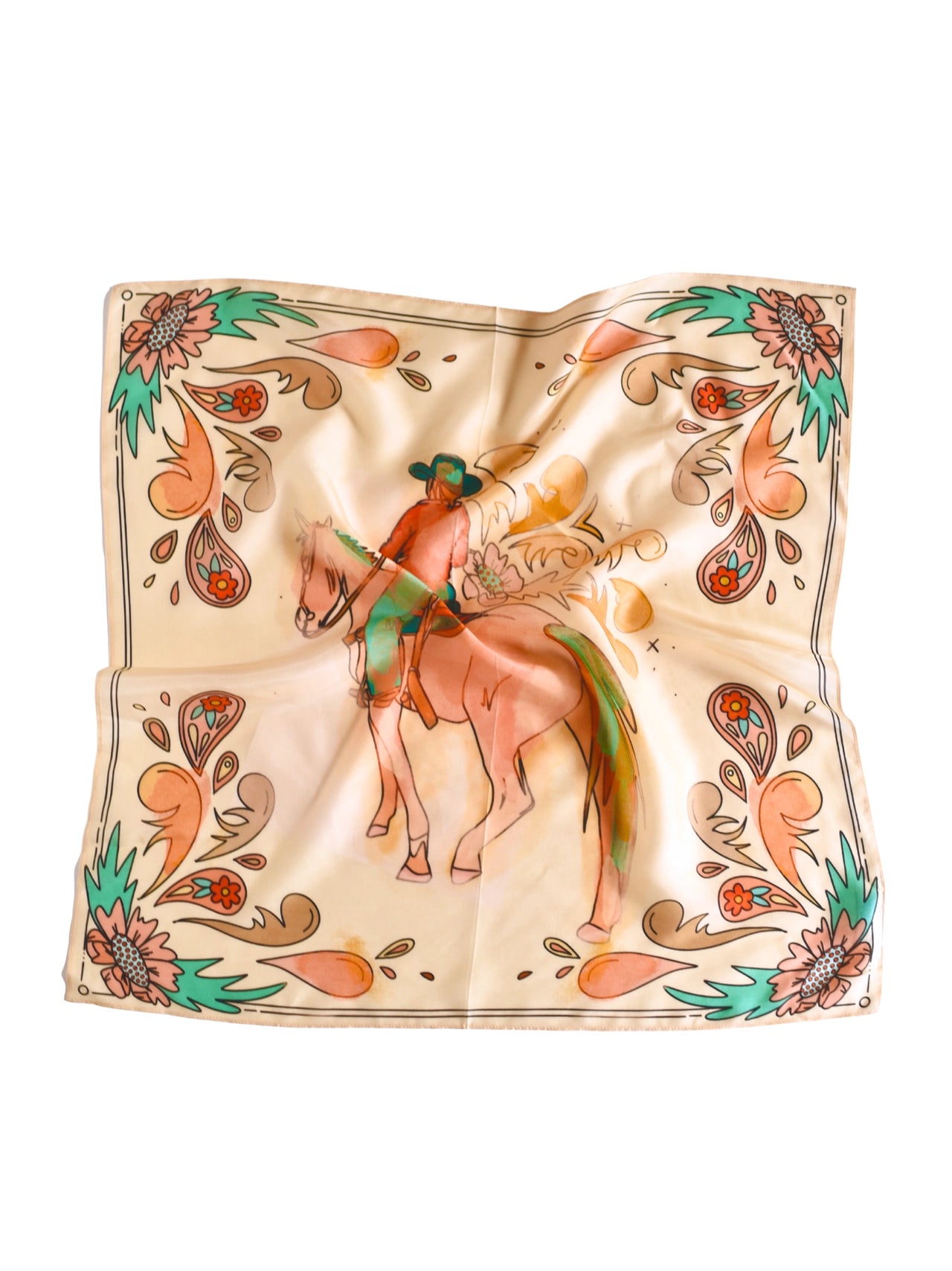 Summer Ride Silk Scarf
