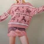 Wild Horses Oversized Sweatshirt