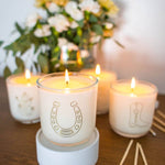 Lucky Horseshoe Soy Wax Candle (10 oz)