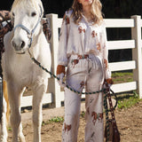 Stable Story Satin Stretch Blouse