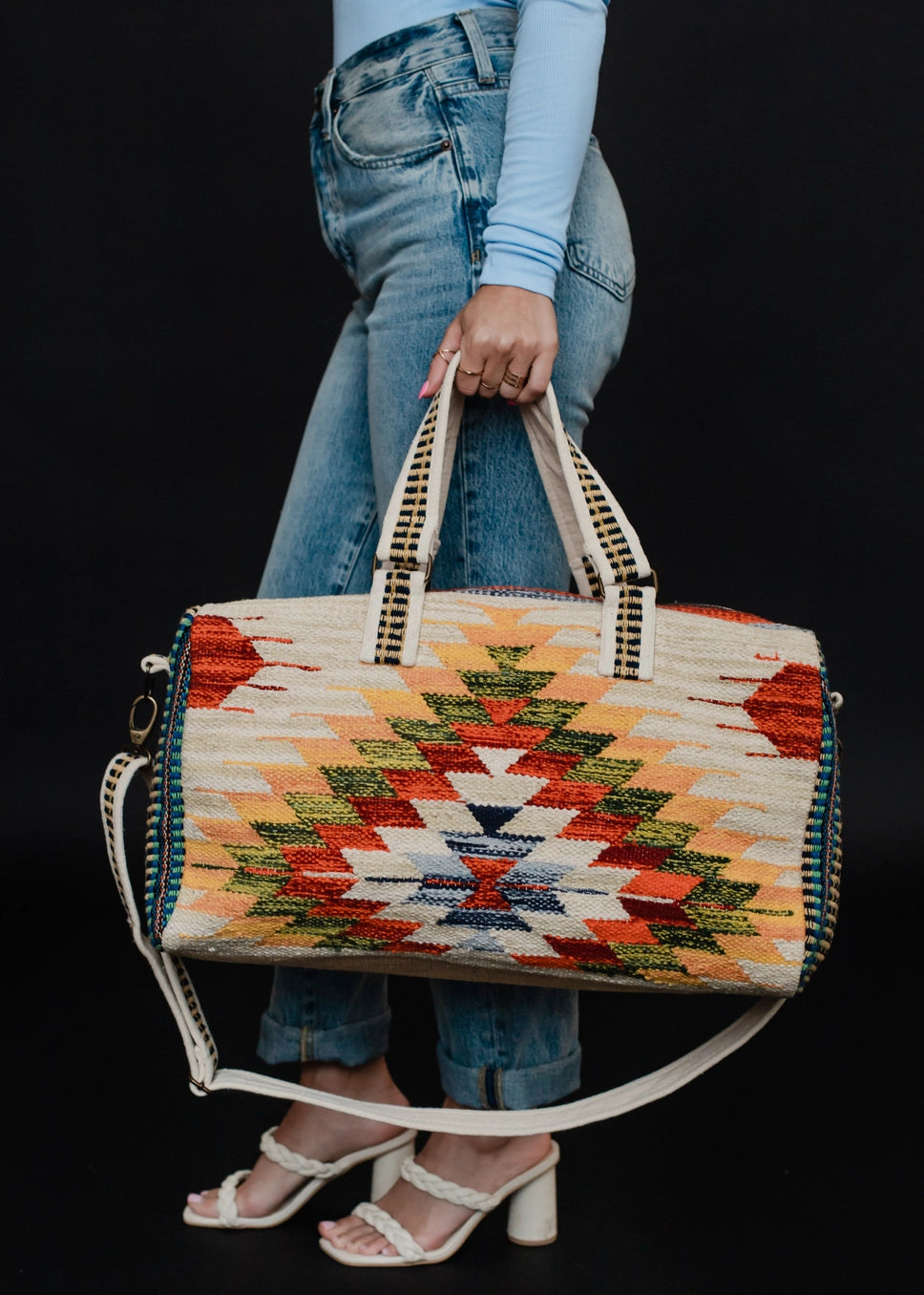 aztec duffle bag