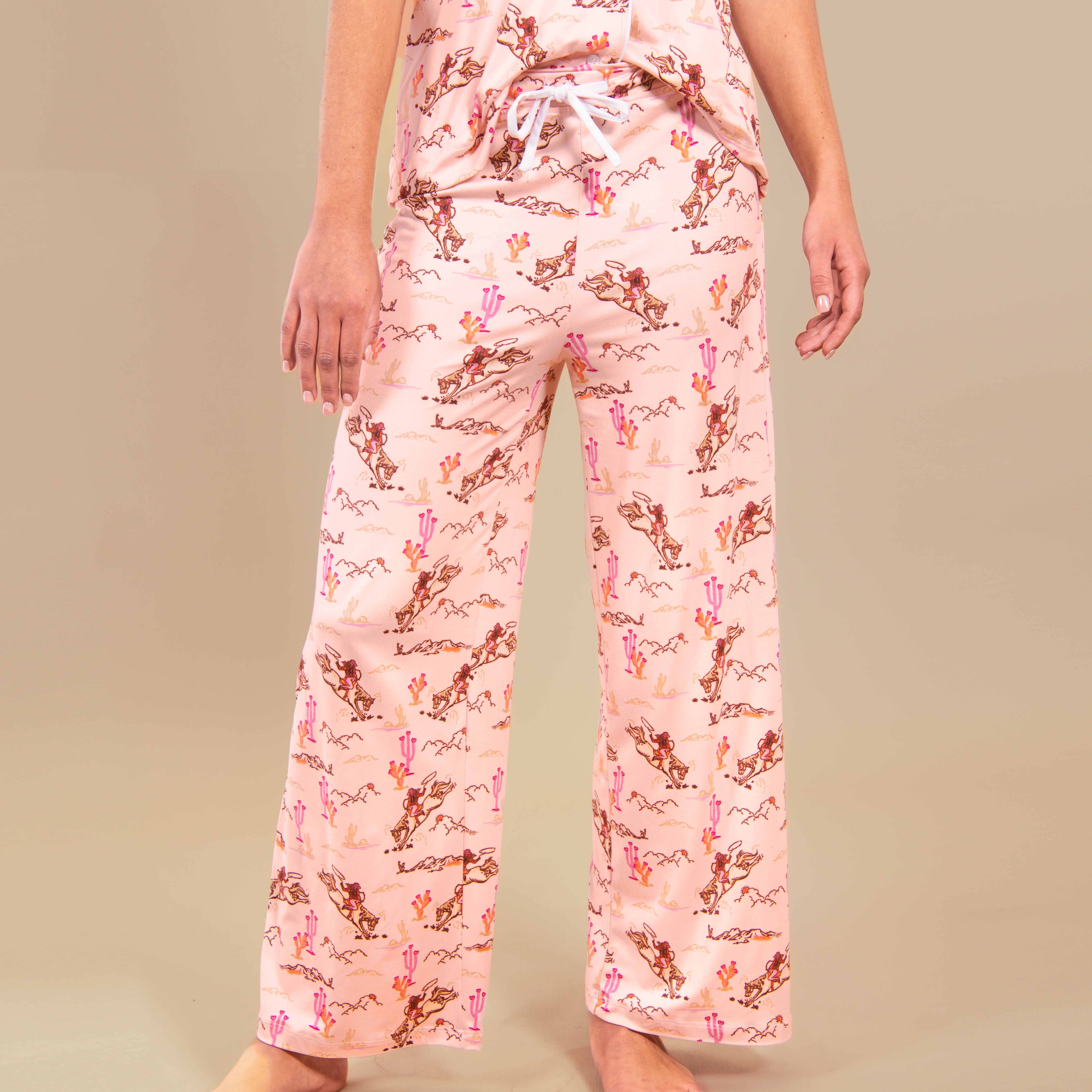 Vintage Cowgirl Pajama Pants 2XL