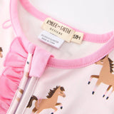 Fancy Filly Ruffle Pajamas