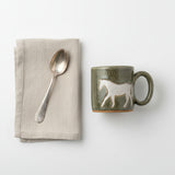 Handmade Horse Mug (Green)