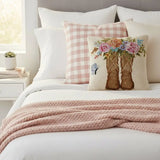 Floral Boots Hook Pillow - Bridle Up Hope Shop