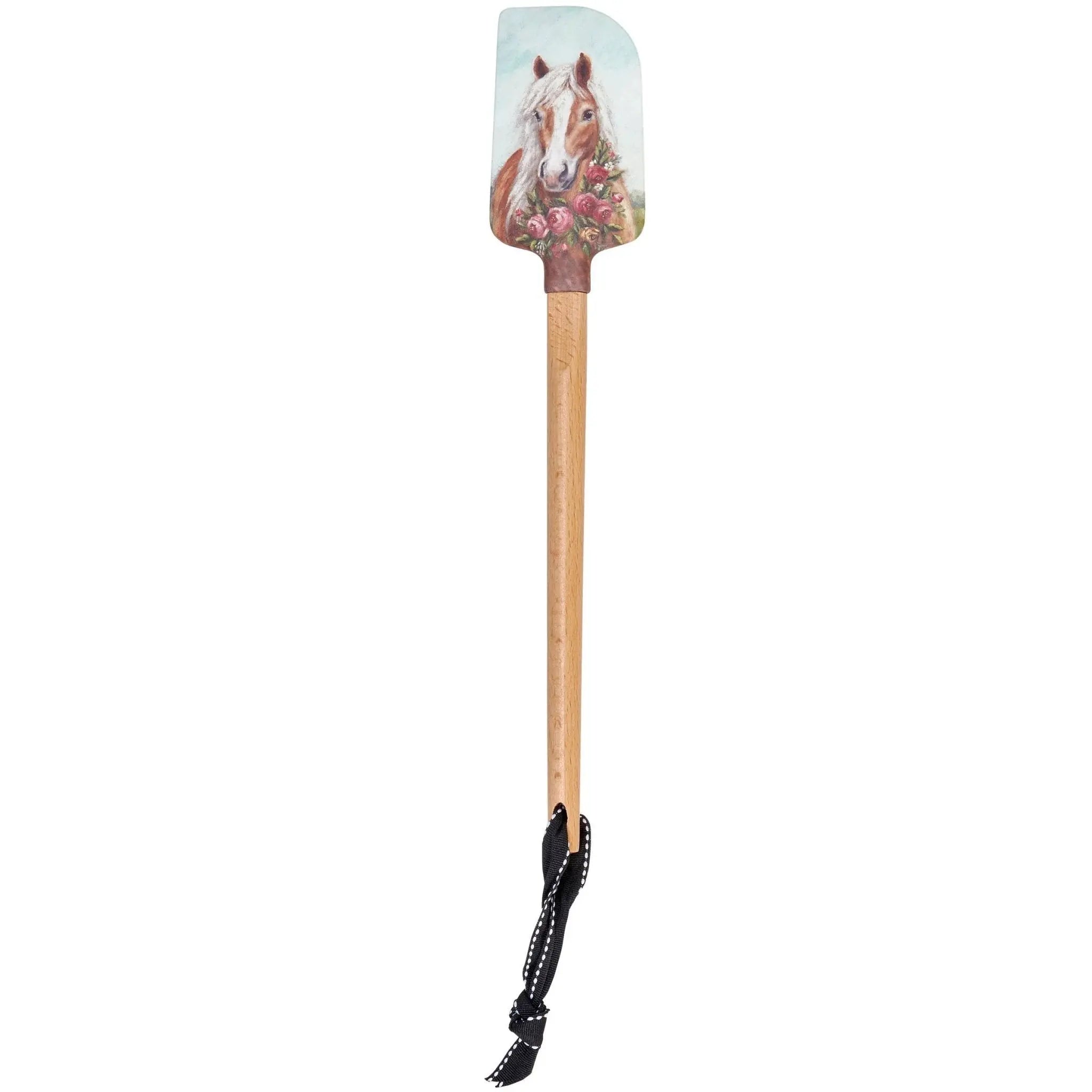 Floral Pony Spatula - Bridle Up Hope Shop