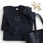 Fortuna Horseshoe SWEATSHIRT - Bridle Up Hope Shop