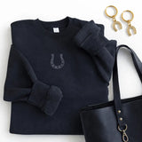 Fortuna Horseshoe SWEATSHIRT - Bridle Up Hope Shop