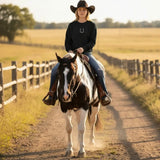 Fortuna Horseshoe SWEATSHIRT - Bridle Up Hope Shop