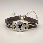 Free Rein Horse Leather Bracelet - Bridle Up Hope Shop