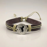 Free Rein Horse Leather Bracelet - Bridle Up Hope Shop
