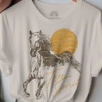 Free Spirit Horse T-Shirt - Bridle Up Hope Shop