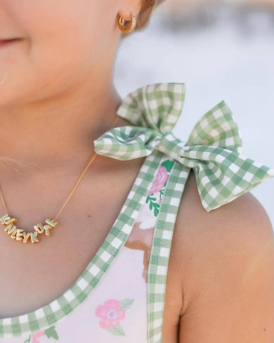Girls Horse Ruffle Swimsuit - Bridle Up Hope Shop