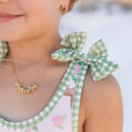 Girls Horse Ruffle Swimsuit - Bridle Up Hope Shop