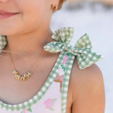 Girls Horse Ruffle Swimsuit - Bridle Up Hope Shop