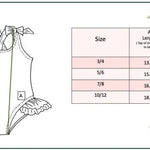 Girls Horse Ruffle Swimsuit - Bridle Up Hope Shop