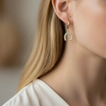 Golden Horseshoe Huggie Earrings - Bridle Up Hope Shop