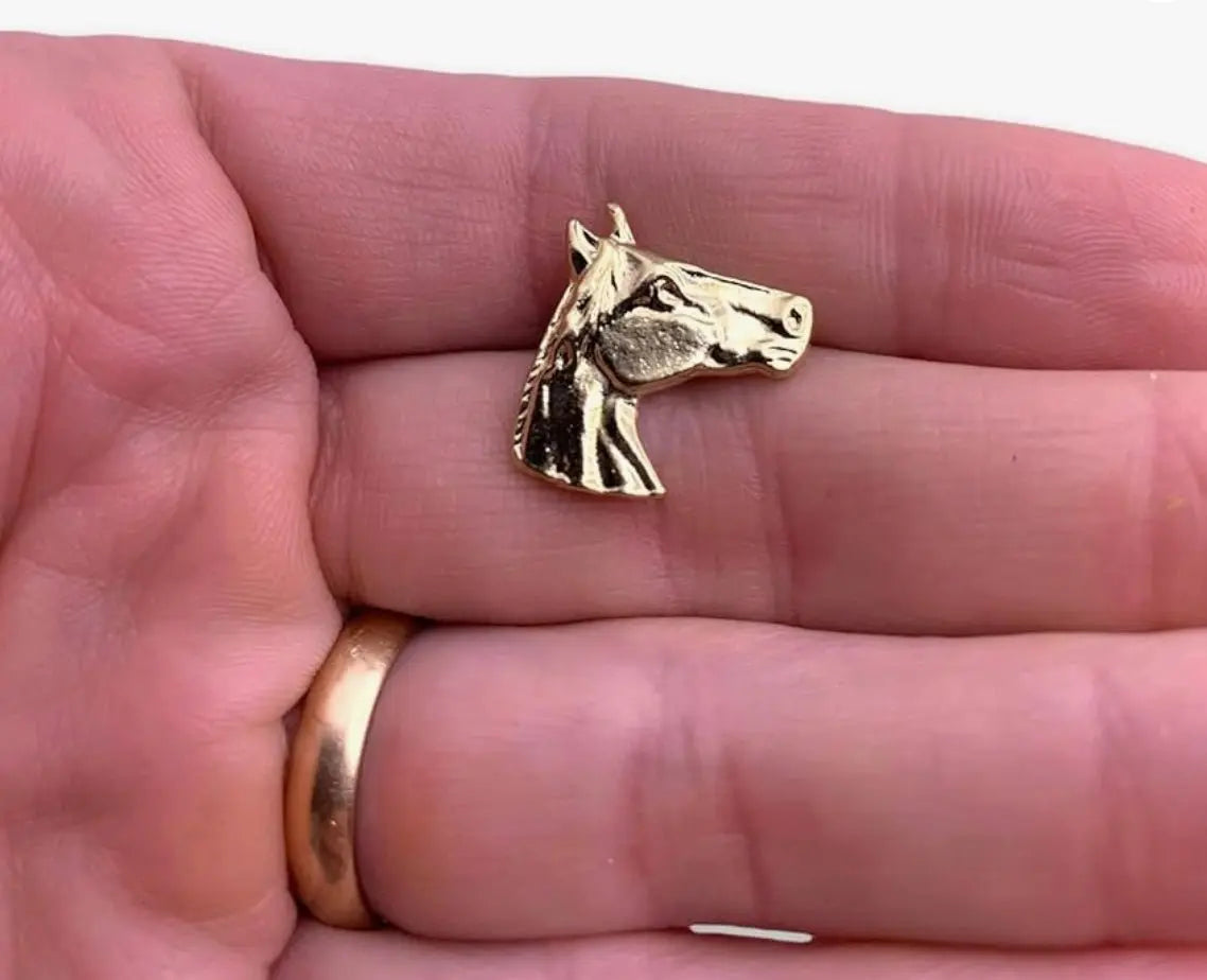Golden Legacy Horse Pin - Bridle Up Hope Shop