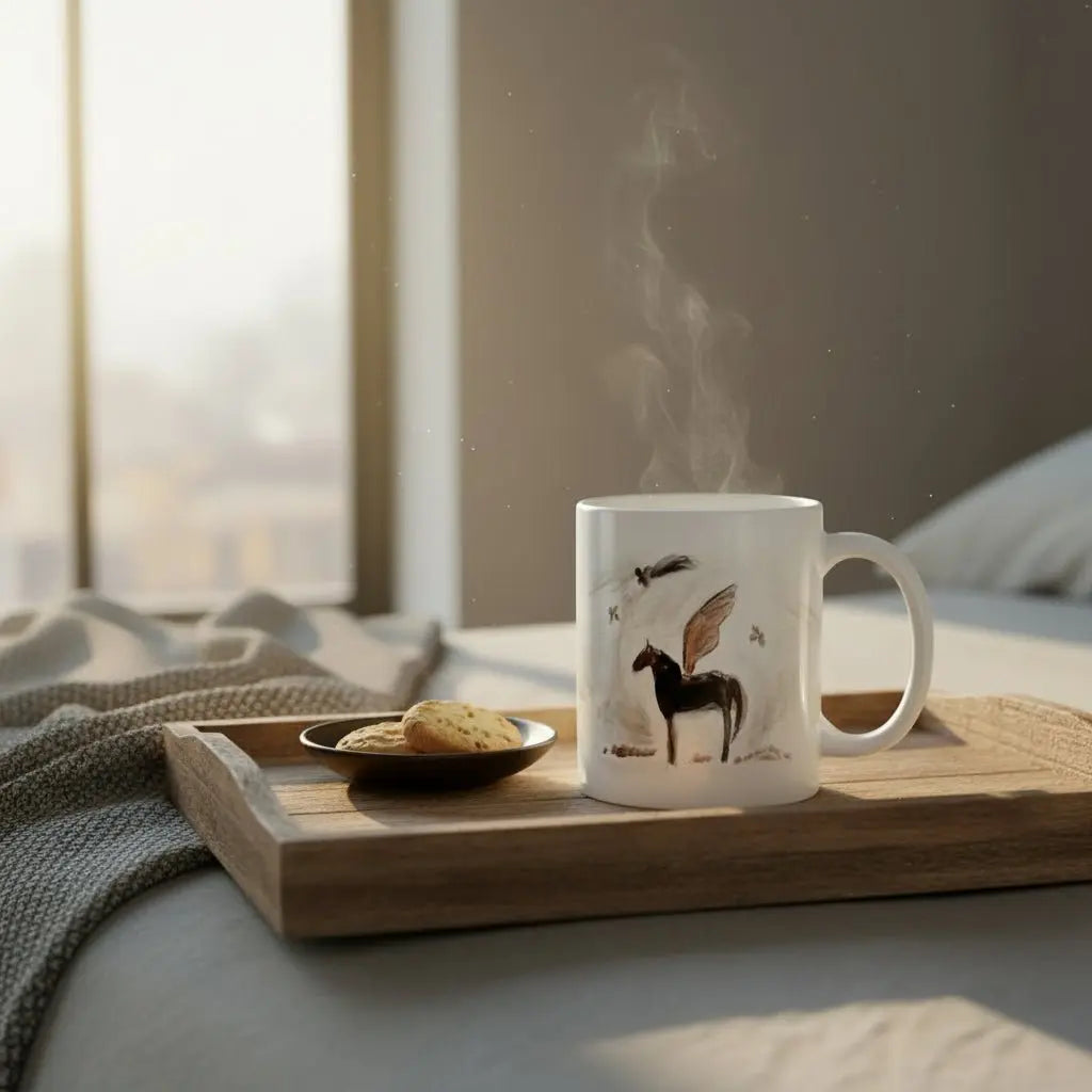 Guardian Angel Horse Mug - Bridle Up Hope Shop