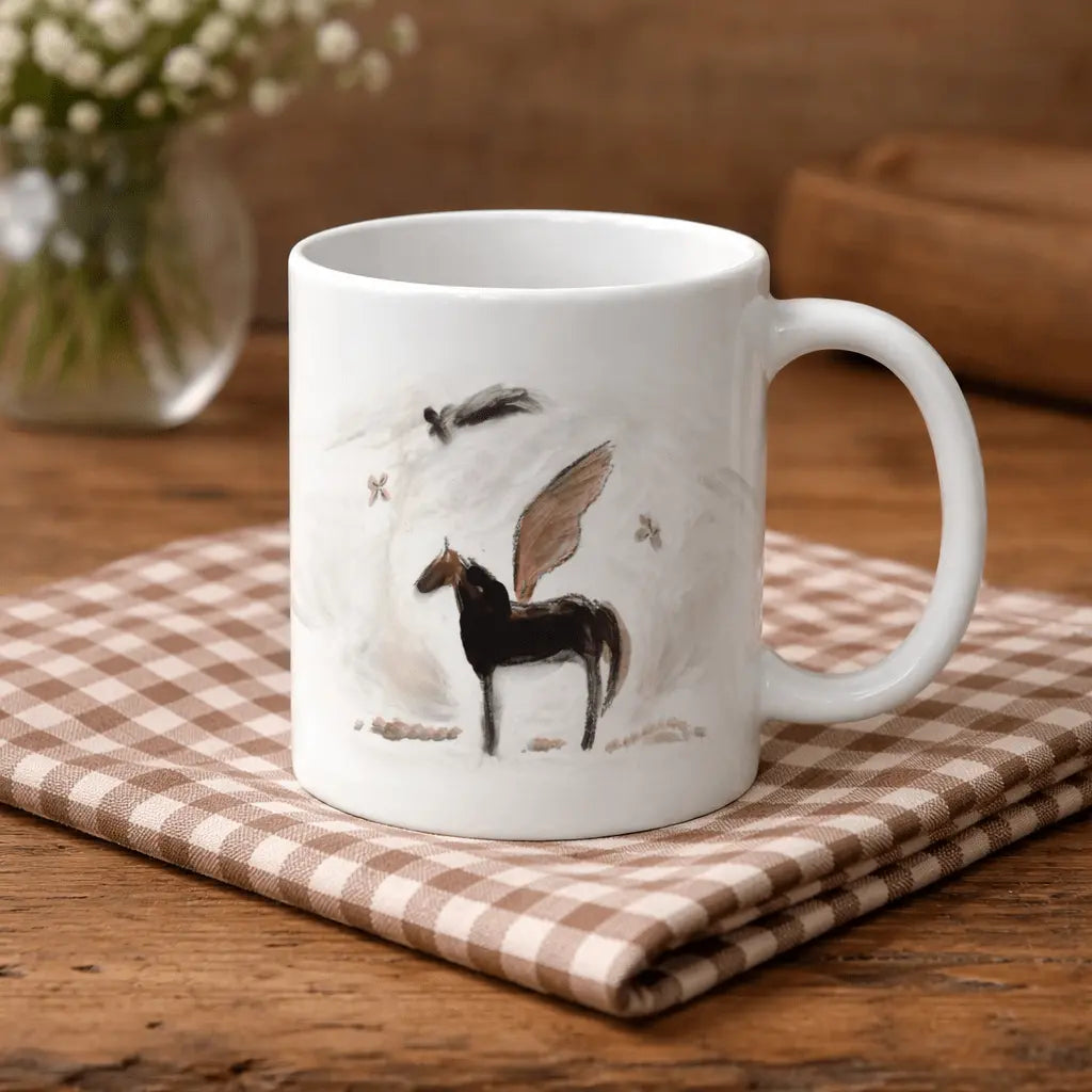 Guardian Angel Horse Mug - Bridle Up Hope Shop
