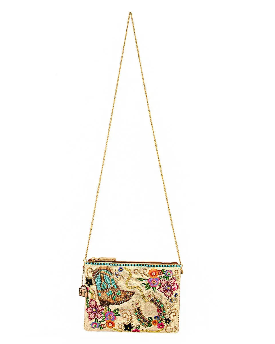 Hand - Beaded "On The Range" Western Mini Purse - Bridle Up Hope Shop