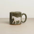 Handmade Horse Mug (Green) - Bridle Up Hope Shop