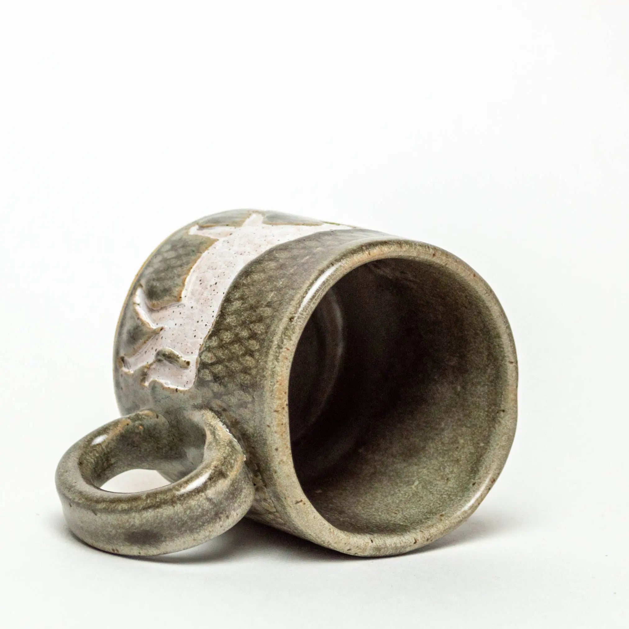 Handmade Horse Mug (Green) - Bridle Up Hope Shop