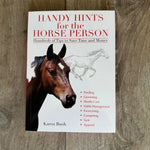 Handy Hints for the Horse Person - Bridle Up Hope Shop