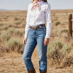 Heart of a Cowgirl Scarf - Bridle Up Hope Shop