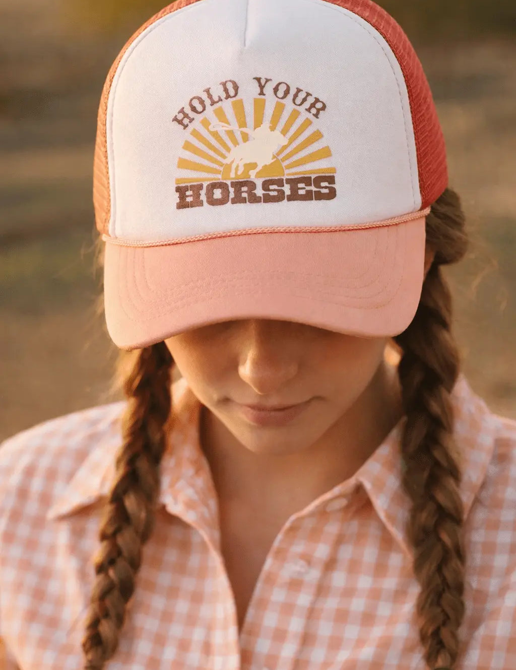 Hold Your Horses Hat (Rose) - Bridle Up Hope Shop