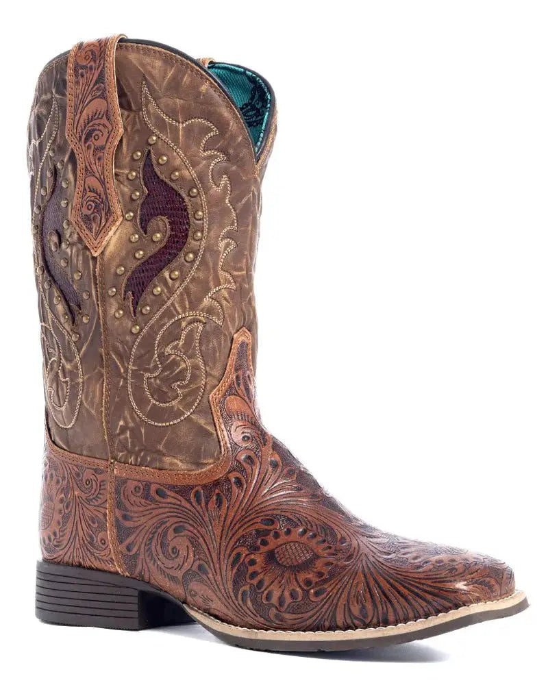 Hope Rider Hand - Tooled Leather Boots - Bridle Up Hope Shop