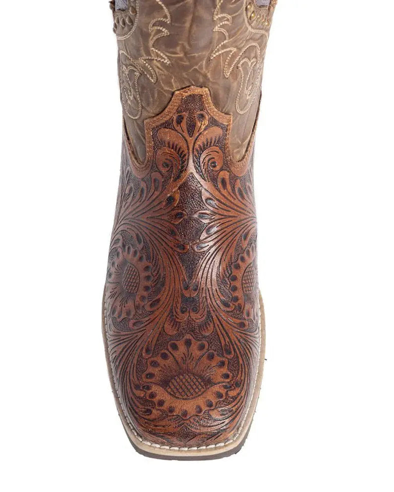 Hope Rider Hand - Tooled Leather Boots - Bridle Up Hope Shop