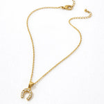 Hope Shines Horseshoe Necklace - Bridle Up Hope Shop