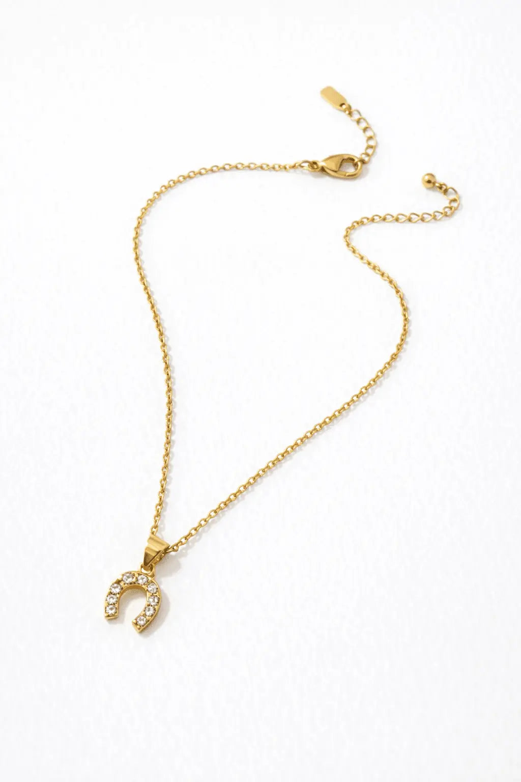 Hope Shines Horseshoe Necklace - Bridle Up Hope Shop