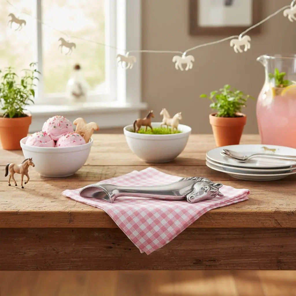 Horse Aluminum Ice Cream Scoop - Bridle Up Hope Shop