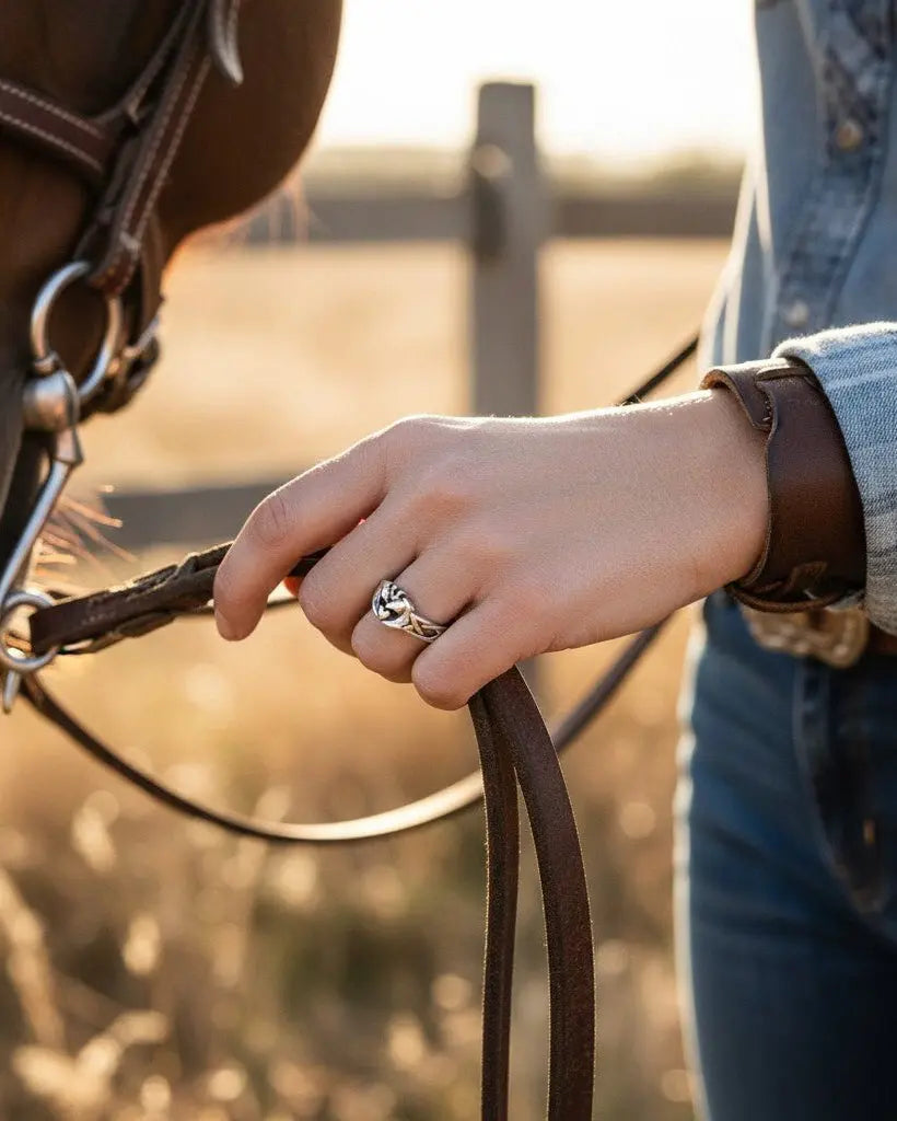 Horse Claddagh Ring - Bridle Up Hope Shop