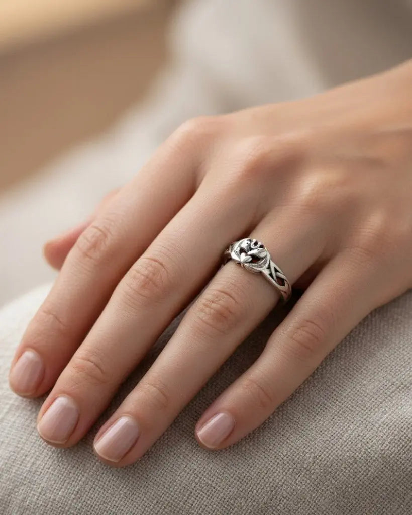 Horse Claddagh Ring - Bridle Up Hope Shop