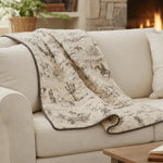 Horse & Cowboy Throw - Bridle Up Hope Shop