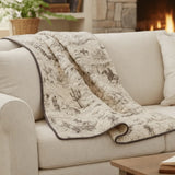 Horse & Cowboy Throw - Bridle Up Hope Shop