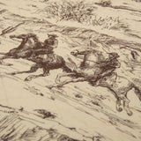 Horse & Cowboy Throw - Bridle Up Hope Shop