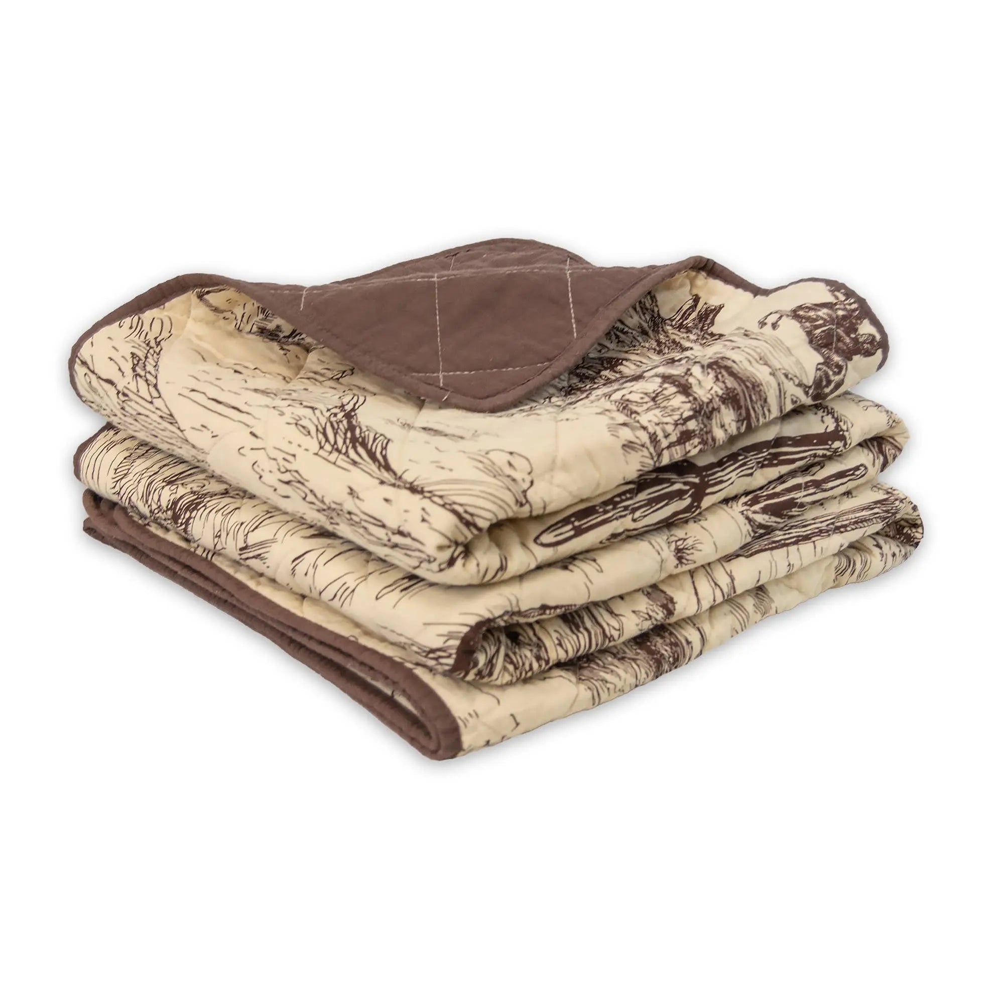 Horse & Cowboy Throw - Bridle Up Hope Shop