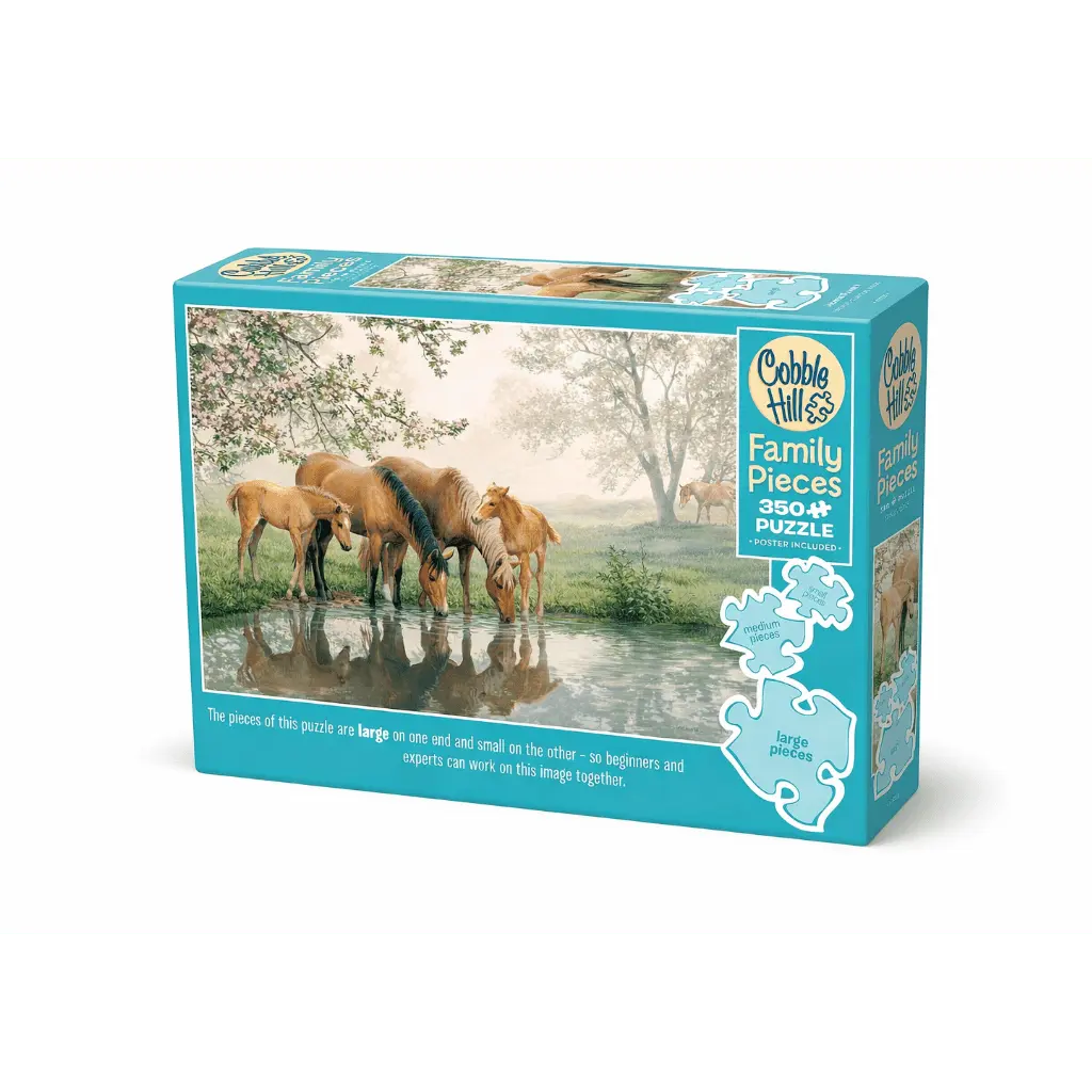 Horse Family Puzzle (350pc) - Bridle Up Hope Shop