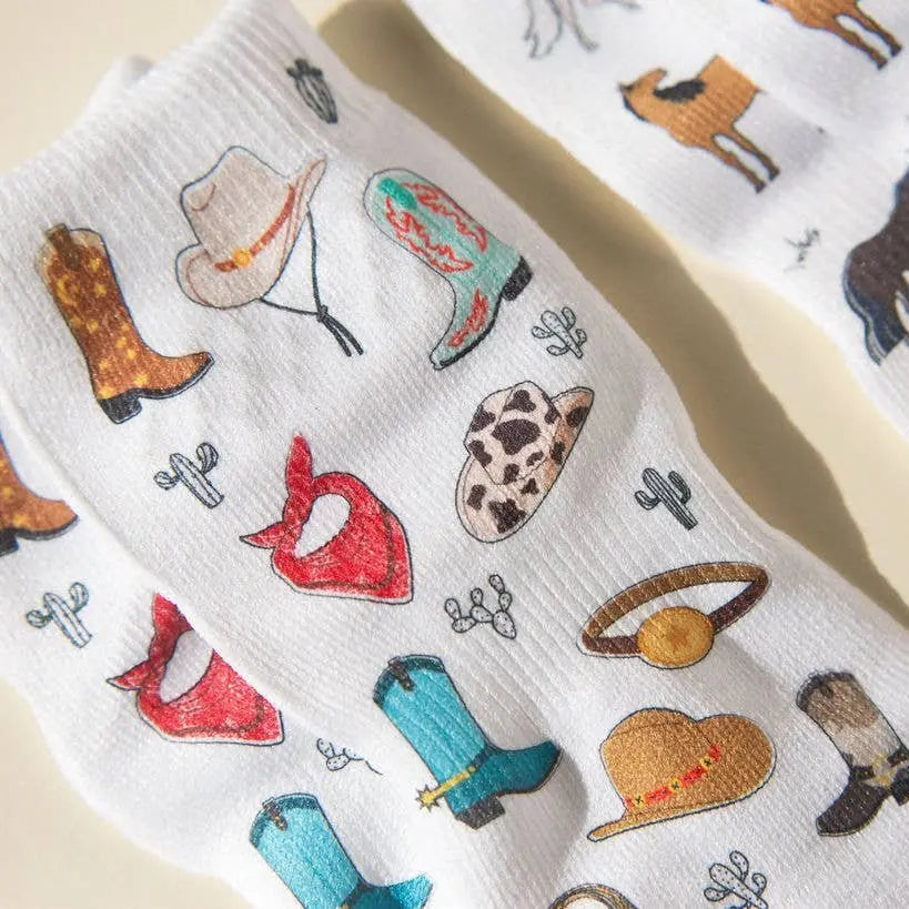 Horse Farm Country Baby Socks (3 pack) - Bridle Up Hope Shop
