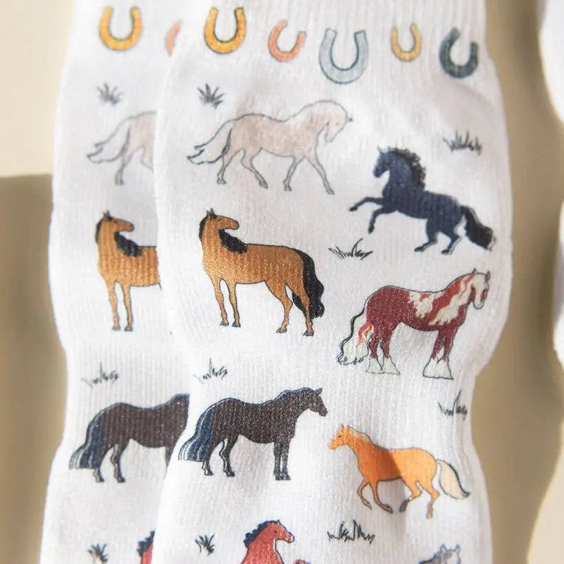 Horse Farm Country Baby Socks (3 pack) - Bridle Up Hope Shop