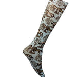Horse French Toile Socks - Bridle Up Hope Shop
