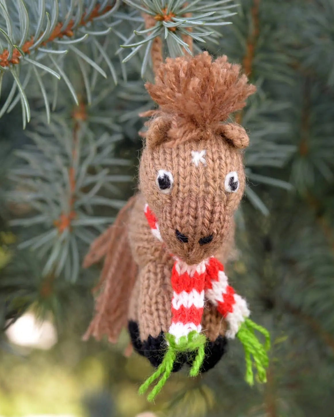 Horse Hand - Knit Ornament - Bridle Up Hope Shop